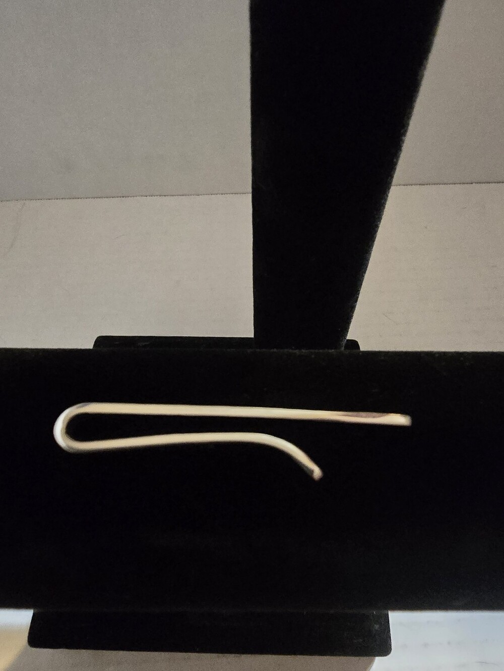 Vintage 'LAMode' Sterling Silver Tie Clip 1.88 Inch
